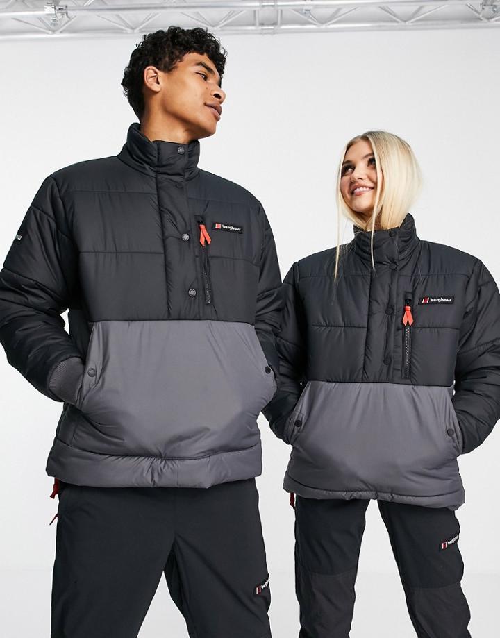 Berghaus Insulated Smock Unisex Puffer Jacket In Black