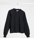 Collusion Oversized Sweatshirt In Black