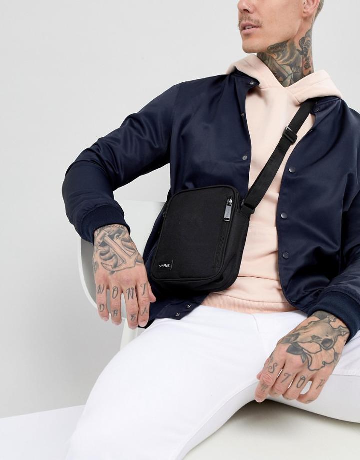 Spiral Havana Flight Bag In Black - Black