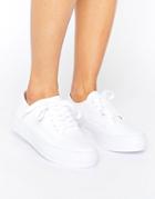 Blink Flatform Plimsole Sneaker - White
