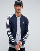 Adidas Originals Trefoil Superstar Track Jacket Ay7061 - Blue