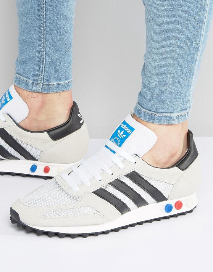 Adidas Originals La Sneaker Og In White Bb1206 - White