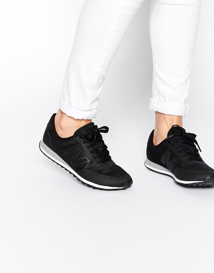 New Balance 410 Black Sonic Sneakers - Black