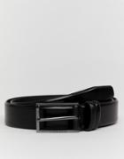 Boss By Hugo Boss Carmello Leather Belt In Black - Black