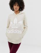 Adidas Originals Trefoil Hoodie - Beige