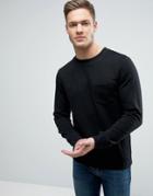 Esprit Sweatshirt With Pocket - Black