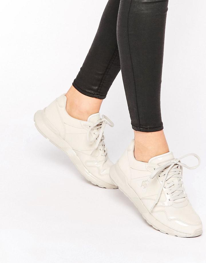 Le Coq Sportif Nude Patent Omega Sneakers - Gray