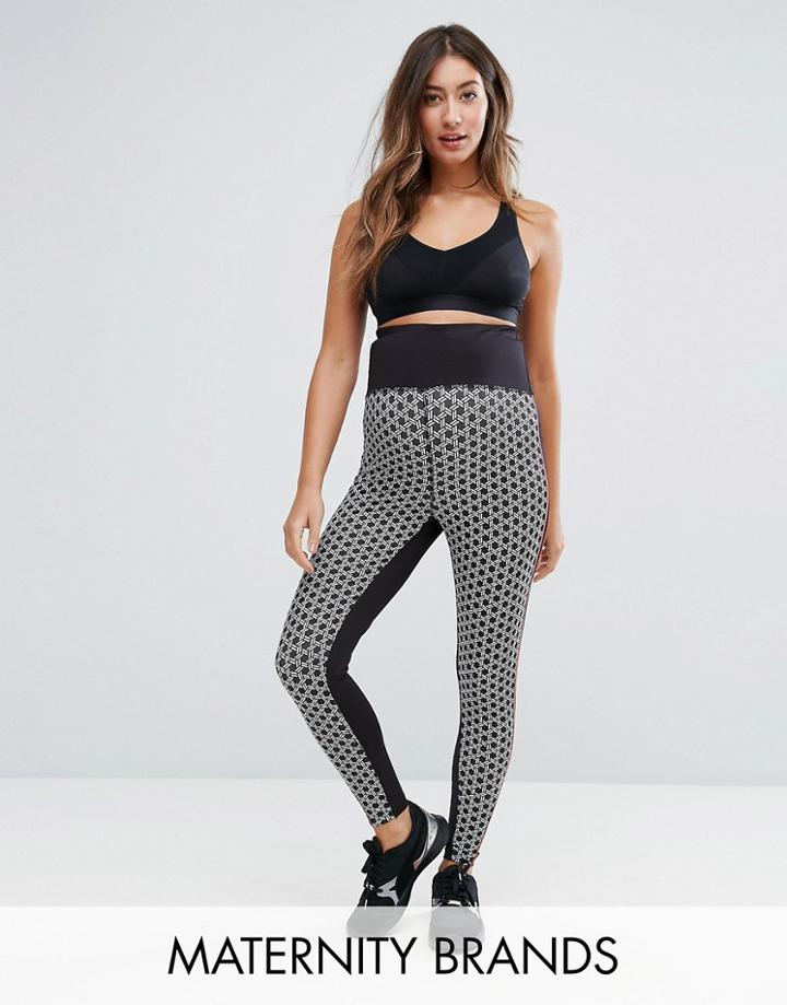 & You Maternity Print Gym Legging - Multi