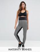 & You Maternity Print Gym Legging - Multi