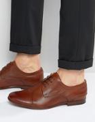 Aldo Sagona Leather Derby Shoes - Brown