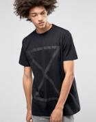 Long Clothing Chronology Oversized T-shirt - Black