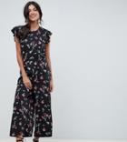 Vero Moda Tall Floral Minimal Jumpsuit - Multi