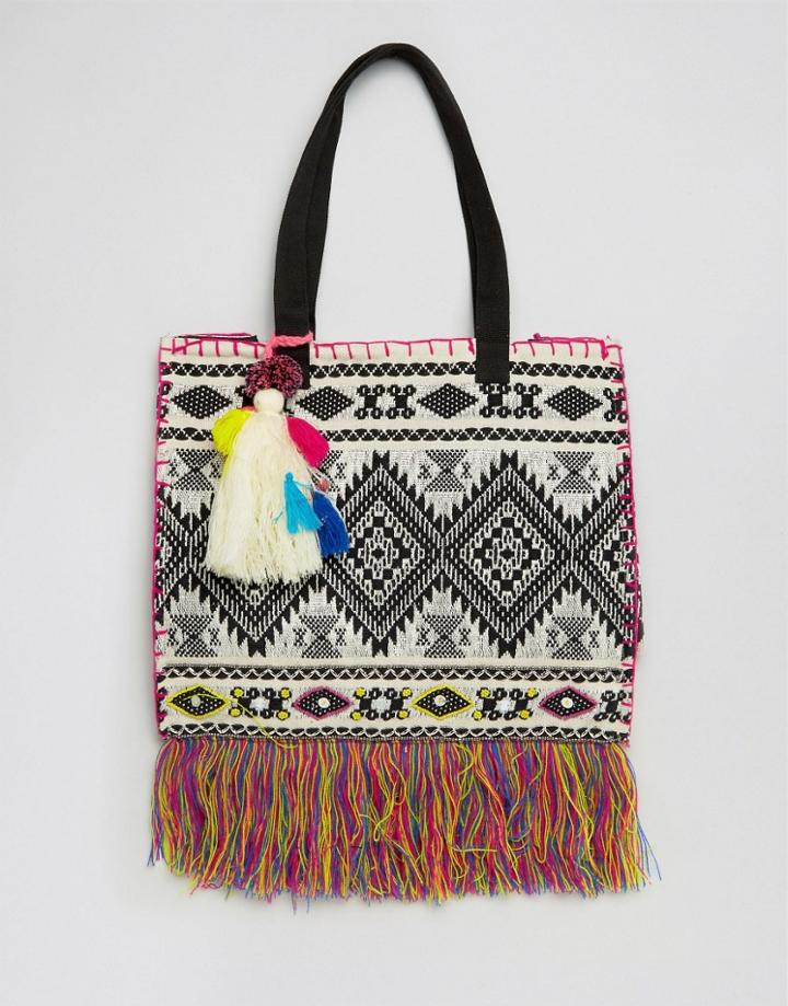 Amercia & Beyond Summer Splash Shoulder Bag - Multi