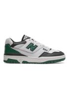 New Balance 550 Sneakers In White And Green