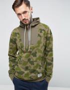 Poler Hoodie With All Over Camo Print - Yellow