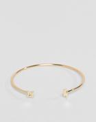 Skinny Dip Star Bolt Bangle - Gold