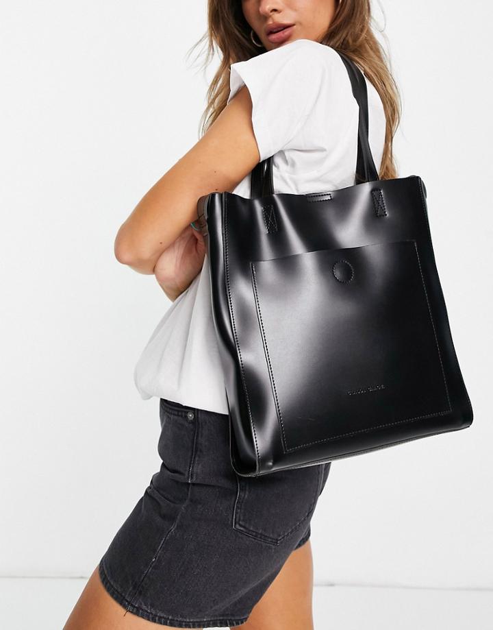 Claudia Canova Shoulder Tote Bag In Black