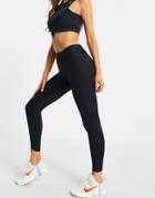 Nike Training Icon Clash One Sculpt Tight Luxe Cropped Leggings In Black