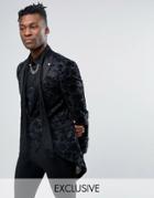 Noose & Monkey Skinny Tails Suit Jacket - Gray