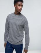 Bellfield Sweatshirt With Size Zips - Gray