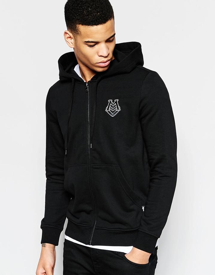 Love Moschino Logo Hoody - Black