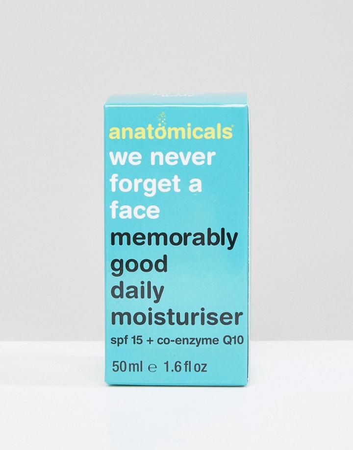 Anatomicals We Never Forget A Face - Memorably Good Daily Moisturizer Spf 15 50ml - Clear