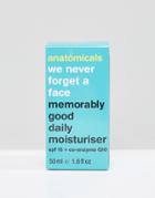 Anatomicals We Never Forget A Face - Memorably Good Daily Moisturizer Spf 15 50ml - Clear