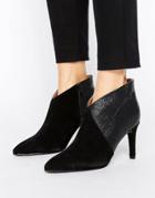 Selected Femme Alexandria High Heel Boot - Black