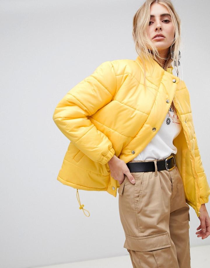 Heartbreak Puffer Jacket - Blue
