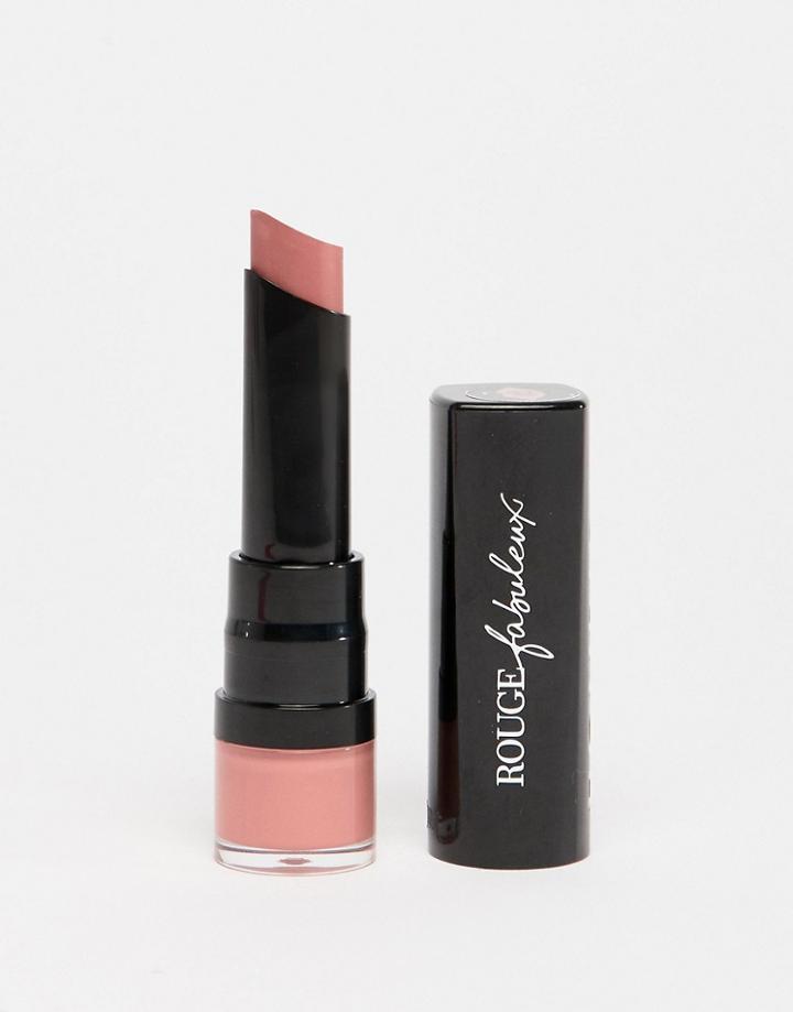 Bourjois Rouge Fabuleux Lipstick A L Eau De Rose - Pink