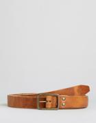 Minimum Leather Casual Belt - Tan