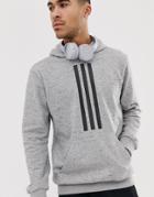 Adidas Training Id Terry Hoodie In Gray - Gray