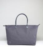 Mi-pac Exclusive Canvas Weekender Bag In Charcoal Canvas - Gray
