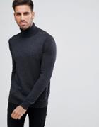 Boss Orange By Hugo Boss Arkoll Roll Neck Sweater In Black - Black