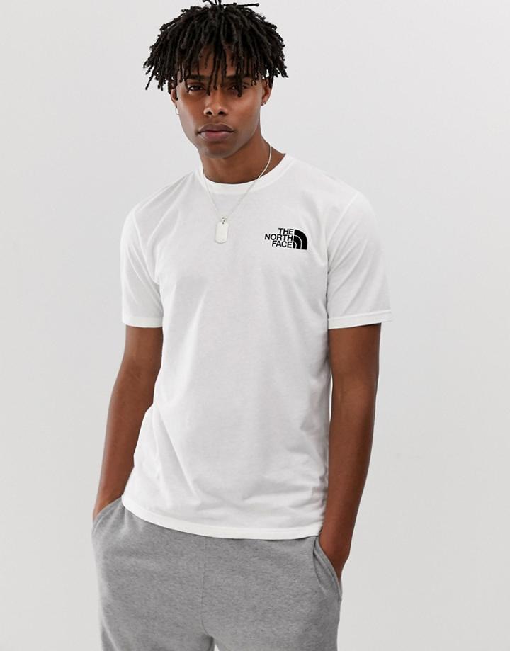The North Face Simple Dome T-shirt In White Exclusive At Asos - White