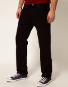 Levis Jeans 501 Straight Fit Black