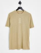 Armani Exchange City Print T-shirt In Stone-neutral