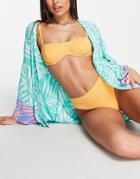 Billabong So Dazed Olivia Underwire Bikini Top In Orange