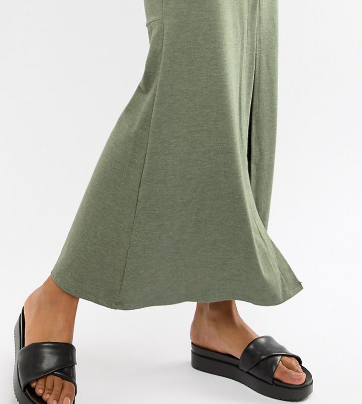 Matt & Nat Flatform Sliders - Black