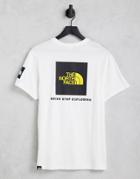 The North Face Search And Rescue Back Print T-shirt In White