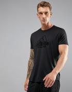 Adidas Running Tko Reversible T-shirt In Black Br2405 - Black