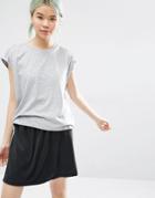 Monki T-shirt - Gray