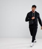Asos Tracksuit Set Super Skinny Jogger/ Hoodie Black - Black