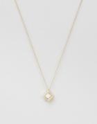 Nylon Gold Plated Necklace - Gold