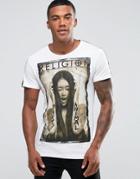 Religion T-shirt With Graphic Print - White