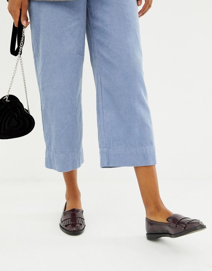 Bershka Chunky Loafer - Blue