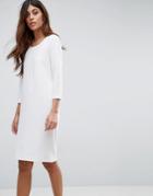 Vero Moda Clean Shift Dress - White