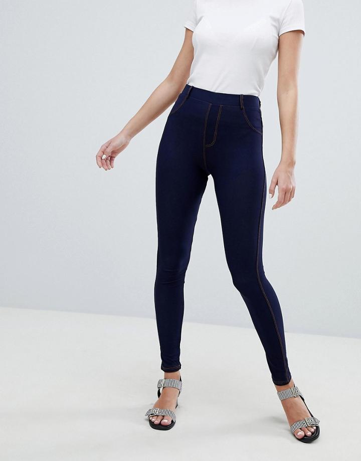 Oeuvre Skinny Jegging - Blue