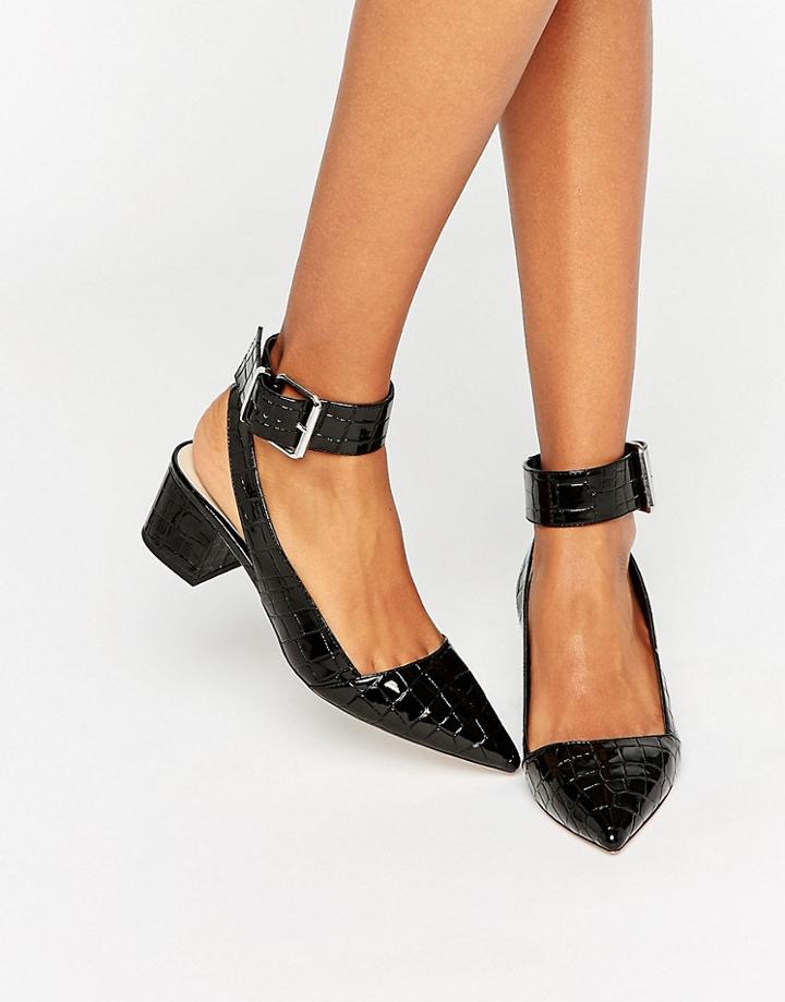Asos Star Pointed Heels - Black