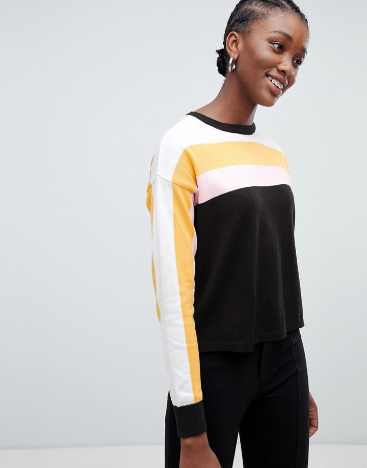 New Look Stripe Sweater - Blue